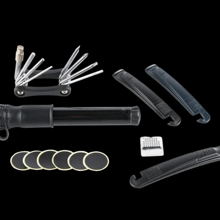 Spinner Saddelbag kit w/tool & pump, sadelväska - Cykelväskor - Spinner Saddelbag kit w/tool & pump, sadelväska