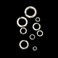 Split Ring HQSR-12mm, (10-pack), splitring - Diverse Fiskeutrustning - Split Ring HQSR-12mm, (10-pack), splitring