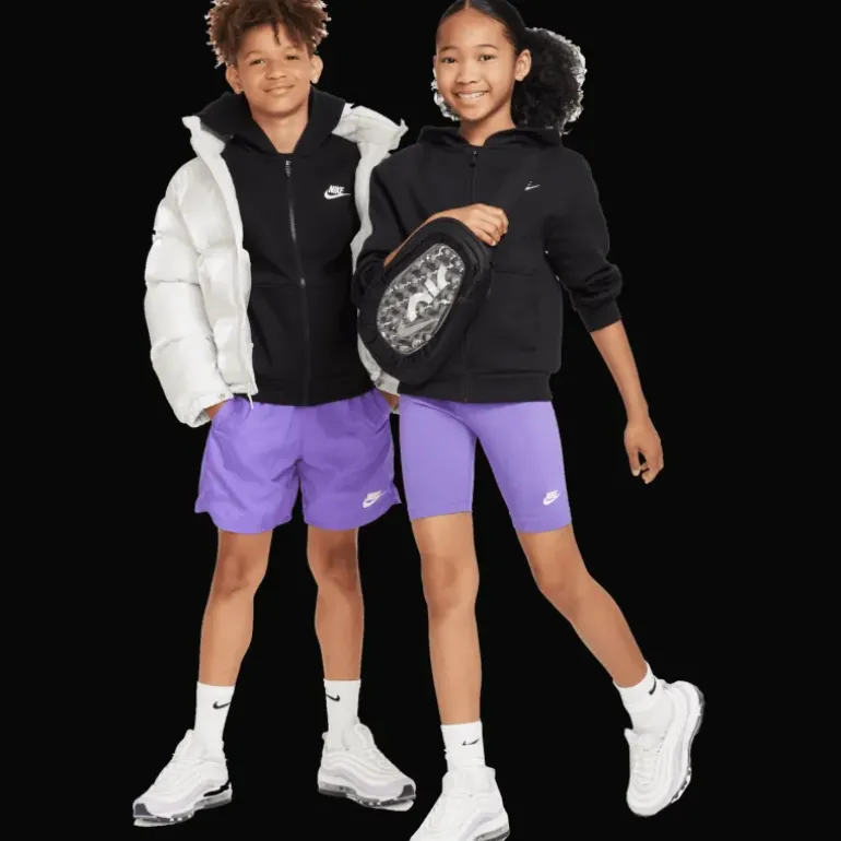 Sportswear Club Fleece, huvjacka junior - Fritidströjor - Sportswear Club Fleece, huvjacka junior