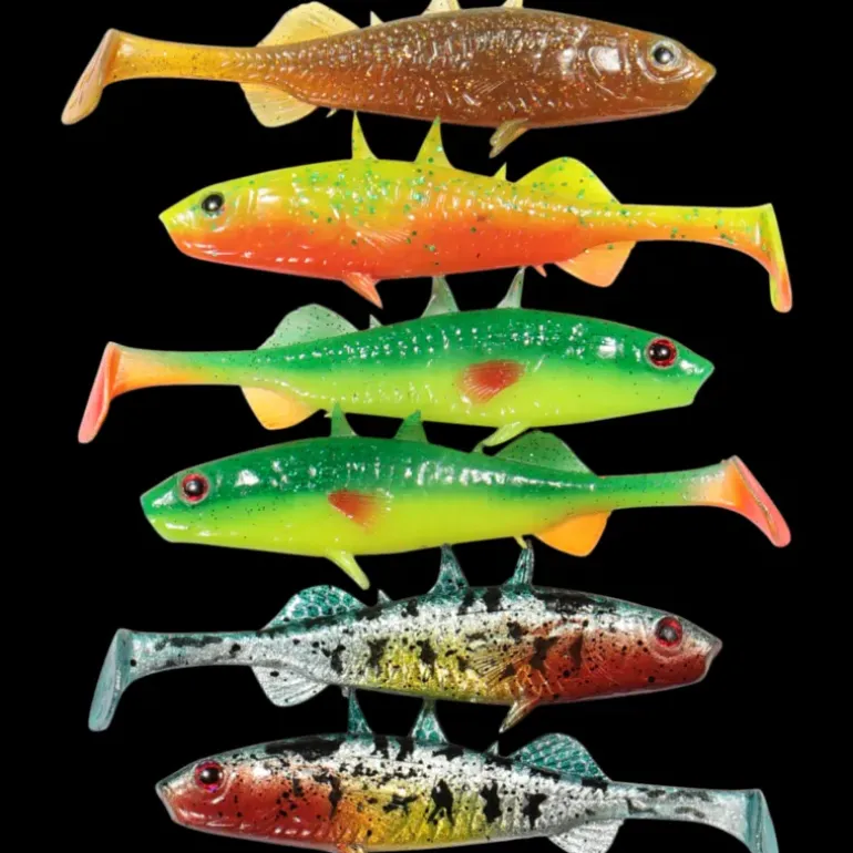 Stanley The Stickleback Shadtail 7,5 cm - 4 g - Softbait - Stanley The Stickleback Shadtail 7,5 cm - 4 g