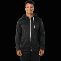S23 Team Fleece Zip Hoodie 24/25, huvjacka, senior - T-Shirts & Shorts - S23 Team Fleece Zip Hoodie 24/25, huvjacka, senior