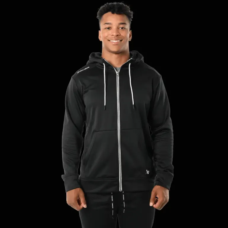 S23 Team Fleece Zip Hoodie 24/25, huvjacka, senior - T-Shirts & Shorts - S23 Team Fleece Zip Hoodie 24/25, huvjacka, senior