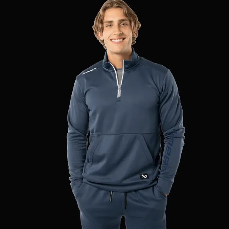 S23 Team Fleece 1/2 Zip 24/25, tröja, senior - T-Shirts & Shorts - S23 Team Fleece 1/2 Zip 24/25, tröja, senior