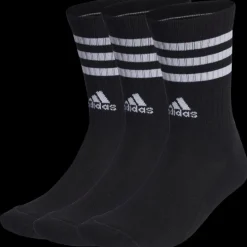 3-Stripes Cushioned Crew Socks 3 Pairs, tennisstrumpor, unisex - Strumpor - 3-Stripes Cushioned Crew Socks 3 Pairs, tennisstrumpor, unisex