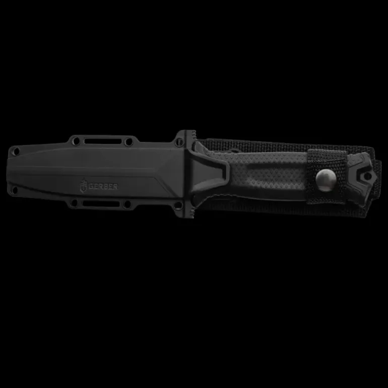 Strongarm Fixed Black Fine Edge, kniv - Jaktkniv & Fiskekniv - Strongarm Fixed Black Fine Edge, kniv