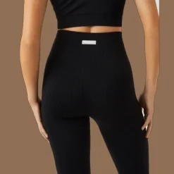 Studio Seamless Rib Tights, träningstights, dam - Träningstights - Studio Seamless Rib Tights, träningstights, dam