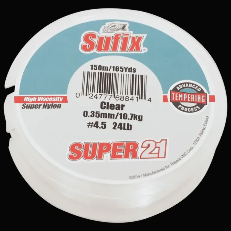 Super 21 150 m 0,35 mm/10,7 kg, flätad fiskelina - Fiskelina- & Tafs - Super 21 150 m 0,35 mm/10,7 kg, flätad fiskelina