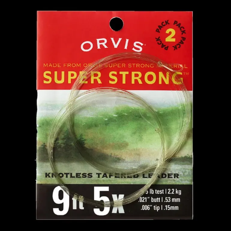 Super Strong Knotless fortom 9' 2-P - Fluglina - Super Strong Knotless fortom 9' 2-P