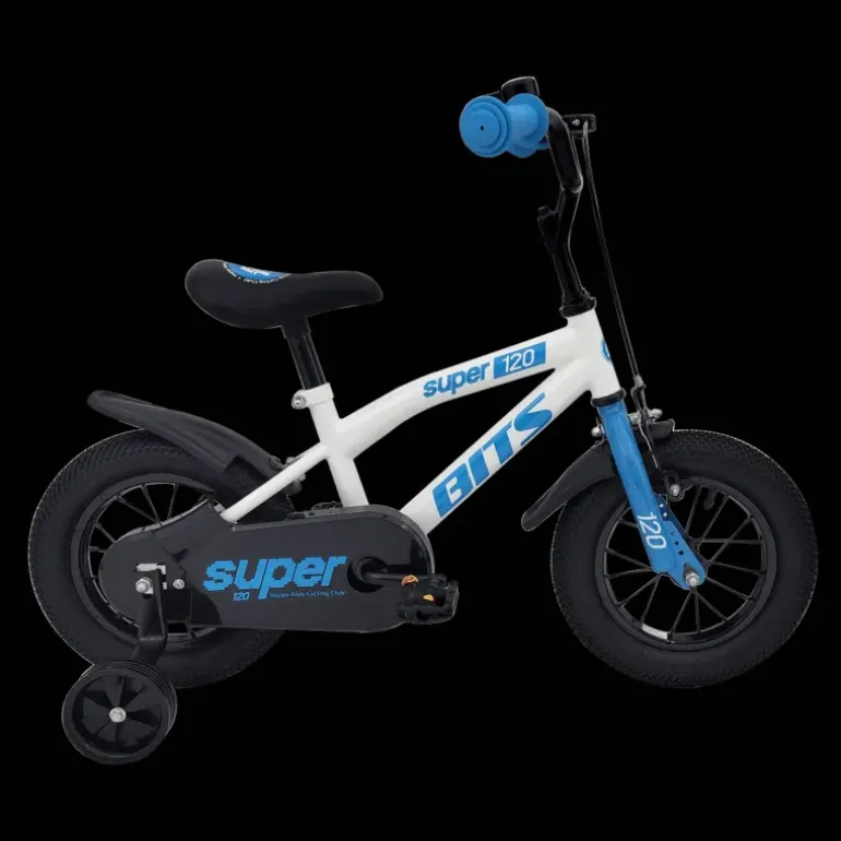 Super 12 WHITE/CYAN 25, barncykel - Barncykel - Super 12 WHITE/CYAN 25, barncykel