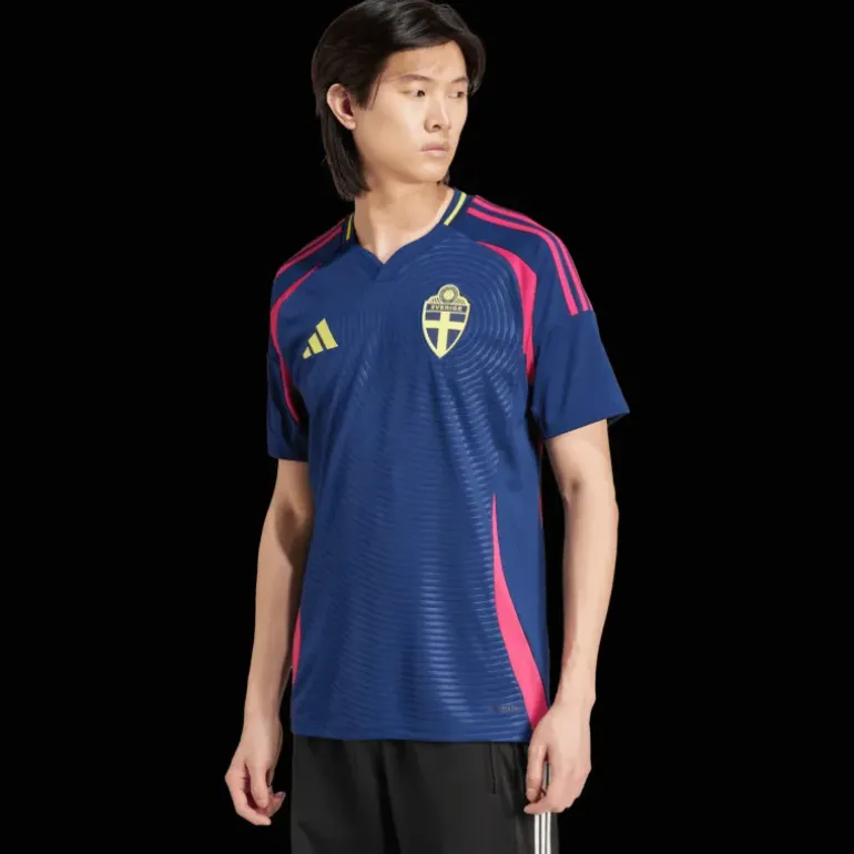 Sweden Away Jersey 2024, fotbollsdräkt, herr - Landslag - Sweden Away Jersey 2024, fotbollsdräkt, herr