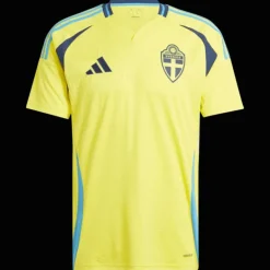 Sweden Home Jersey 2024, fotbollsdräkt, herr - Landslag - Sweden Home Jersey 2024, fotbollsdräkt, herr