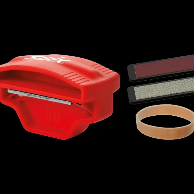 Swix TA3010N Compact Edger Kit 23/24, set med stålkantsfil och bryne - Rengöring - Swix TA3010N Compact Edger Kit 23/24, set med stålkantsfil och bryne