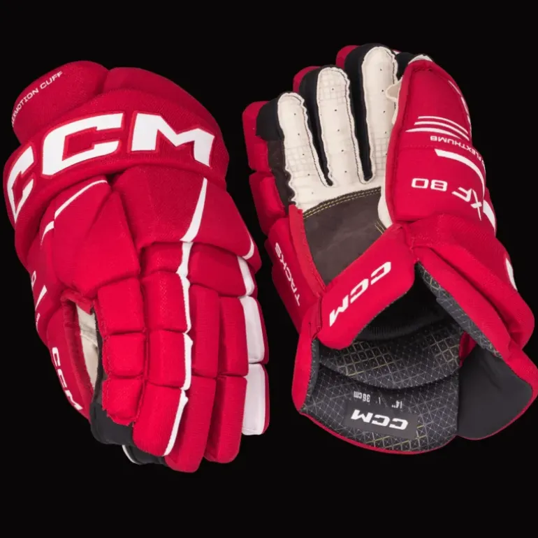 Tacks XF 80 Gloves - 24/25, hockeyhandske, junior - Hockeyhandskar - Tacks XF 80 Gloves - 24/25, hockeyhandske, junior