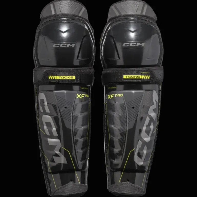 Tacks XF Pro Shin Guards - 24/25, benskydd, junior - Benskydd - Tacks XF Pro Shin Guards - 24/25, benskydd, junior