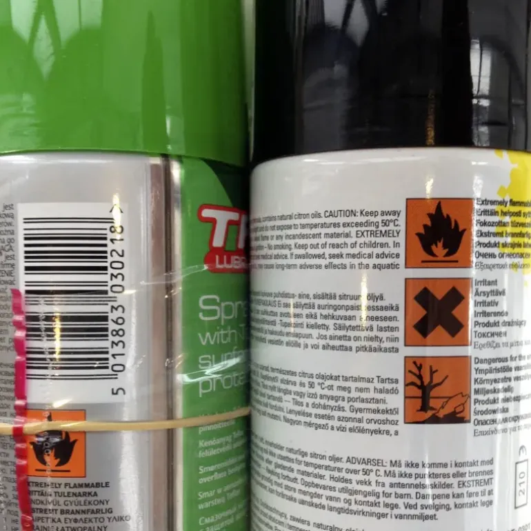 Teflon och avfettningsspray KIT - Oljor & Fetter - Teflon och avfettningsspray KIT