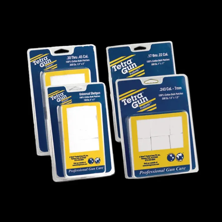 TetraGun putslappar .17 - .22 Cal. 800-pack - Vapenvård - TetraGun putslappar .17 - .22 Cal. 800-pack