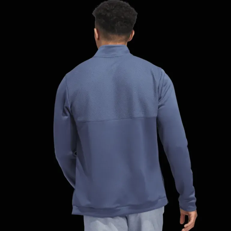 Textured Quarter Zip, golftröja, herr - Jackor & Överdelar - Textured Quarter Zip, golftröja, herr