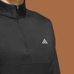 Textured Quarter Zip, golftröja, herr - Jackor & Överdelar - Textured Quarter Zip, golftröja, herr