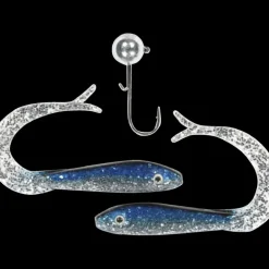 The Hitman Soft Tail 8cm, 2 Jiggar + 1 Huvud 10g 2/0, #28 Bl - Softbait - The Hitman Soft Tail 8cm, 2 Jiggar + 1 Huvud 10g 2/0, #28 Bl