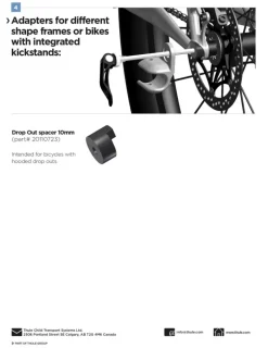 Thule Shimano E-Thru Axle Adapter, cykelvagnsadapter - Vagntillbehör - Thule Shimano E-Thru Axle Adapter, cykelvagnsadapter