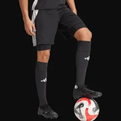Tiro 24 Training Short 2in1, fotbollsshorts, herr - Shorts - Tiro 24 Training Short 2in1, fotbollsshorts, herr