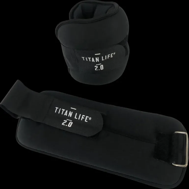 Titan Life - Wrist & Ankle Weight 2 kg, vikter, handled, fotled - Styrketräning - Titan Life - Wrist & Ankle Weight 2 kg, vikter, handled, fotled