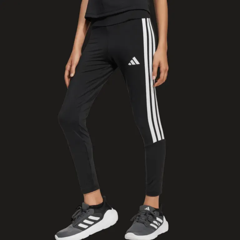 Train Essentials 3-Stripes Leggings, träningstights, junior - Träningsbyxor & Tights - Train Essentials 3-Stripes Leggings, träningstights, junior