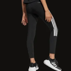 Train Essentials 3-Stripes Leggings, träningstights, junior - Träningsbyxor & Tights - Train Essentials 3-Stripes Leggings, träningstights, junior