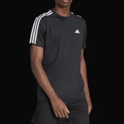 Train Essentials 3-Stripes Training T-shirt, t-shirt, herr - Tränings-T-Shirts - Train Essentials 3-Stripes Training T-shirt, t-shirt, herr