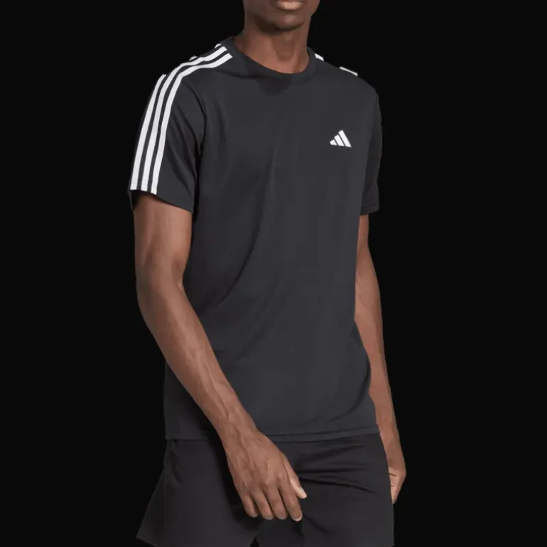Train Essentials 3-Stripes Training T-shirt, t-shirt, herr - Tränings-T-Shirts - Train Essentials 3-Stripes Training T-shirt, t-shirt, herr