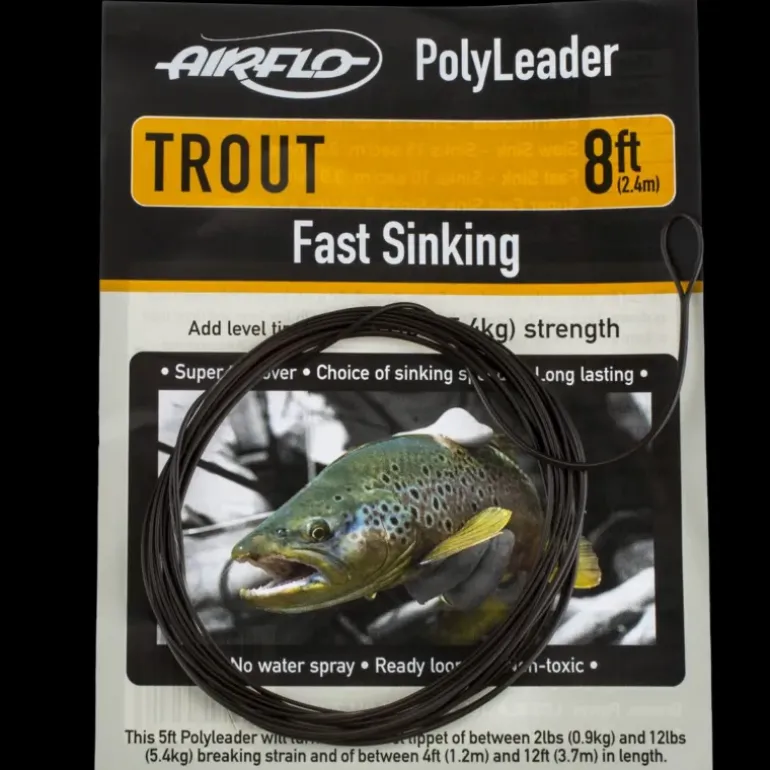 TROUT 8' FAST SINK POLYLEADER - Fluglina - TROUT 8' FAST SINK POLYLEADER
