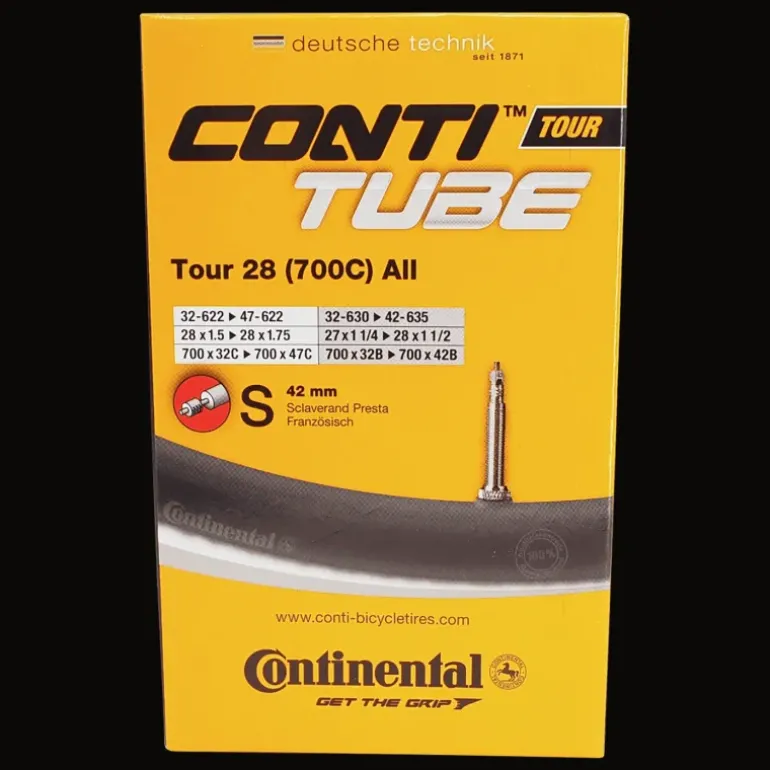 Tube Conti 28" FV 32/47 42mm valve, cykelslang - Cykelslang - Tube Conti 28" FV 32/47 42mm valve, cykelslang