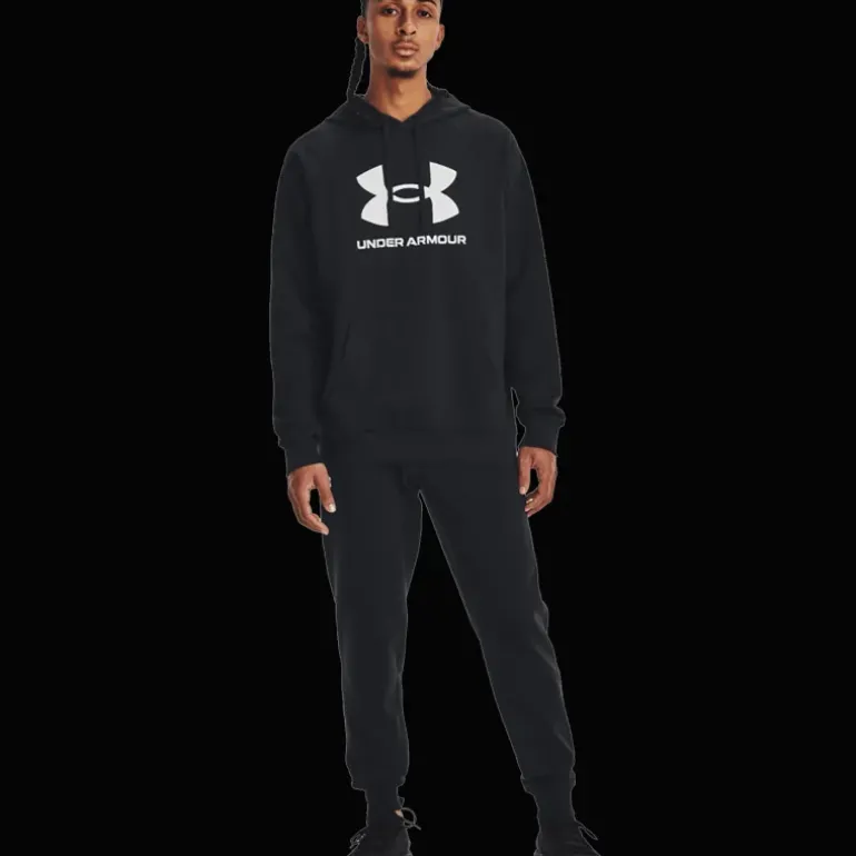 UA Rival Fleece Logo HD, huvtröja, herr - Hoodtröjor - UA Rival Fleece Logo HD, huvtröja, herr