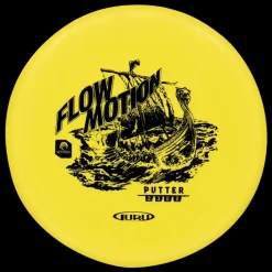 Vortex Line Putter Flow Motion, 165-170g, Yellow, putter frisbeegolf - Discgolf - Vortex Line Putter Flow Motion, 165-170g, Yellow, putter frisbeegolf