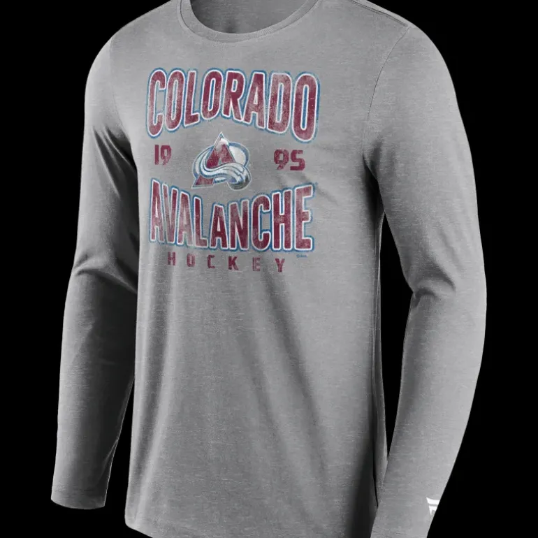 Wave Off Long Sleeve T-Shirt, supportertröja herr - NHL-Produkter - Wave Off Long Sleeve T-Shirt, supportertröja herr