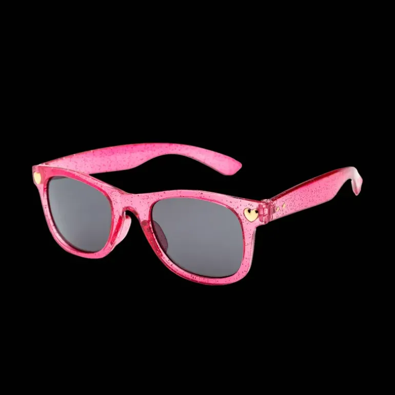 10 Waye Kids Strong Glitter Pink W Metal Hearts, solglasögon, junior - Lifestyle - 10 Waye Kids Strong Glitter Pink W Metal Hearts, solglasögon, junior