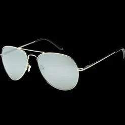 011 Waye Polarized Silver Frame With Polarized Smoke Lens, solglasögon, unisex - Sportglasögon - 011 Waye Polarized Silver Frame With Polarized Smoke Lens, solglasögon, unisex