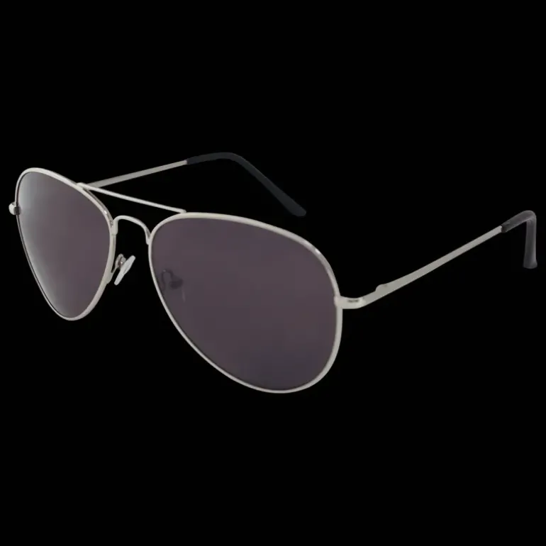 11 Waye Silver Frame With Smoke Lens, solglasögon, unisex - Lifestyle - 11 Waye Silver Frame With Smoke Lens, solglasögon, unisex