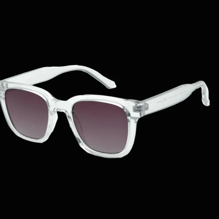 13 Waye Transparent Clear Frame With Gradient Smoke Lens, solglasögon, unisex - Lifestyle - 13 Waye Transparent Clear Frame With Gradient Smoke Lens, solglasögon, unisex