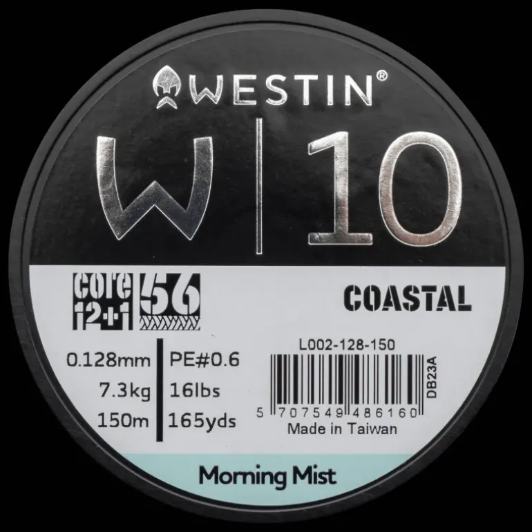 W10 13 Braid Coastal 0.128mm 150m 7.3kg, fiskelina multifilament - Fiskelina- & Tafs - W10 13 Braid Coastal 0.128mm 150m 7.3kg, fiskelina multifilament