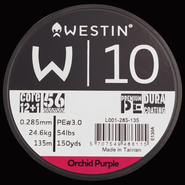 W10 13 Braid Orchid 0.285mm 135m 24.6kg, fiskelina multifilament - Fiskelina- & Tafs - W10 13 Braid Orchid 0.285mm 135m 24.6kg, fiskelina multifilament