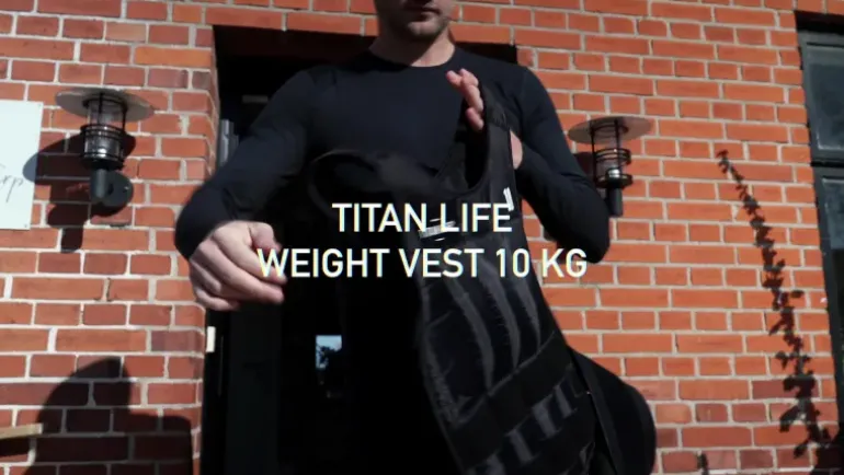 Weight Vest 10 kg, viktväst - Styrketräning - Weight Vest 10 kg, viktväst