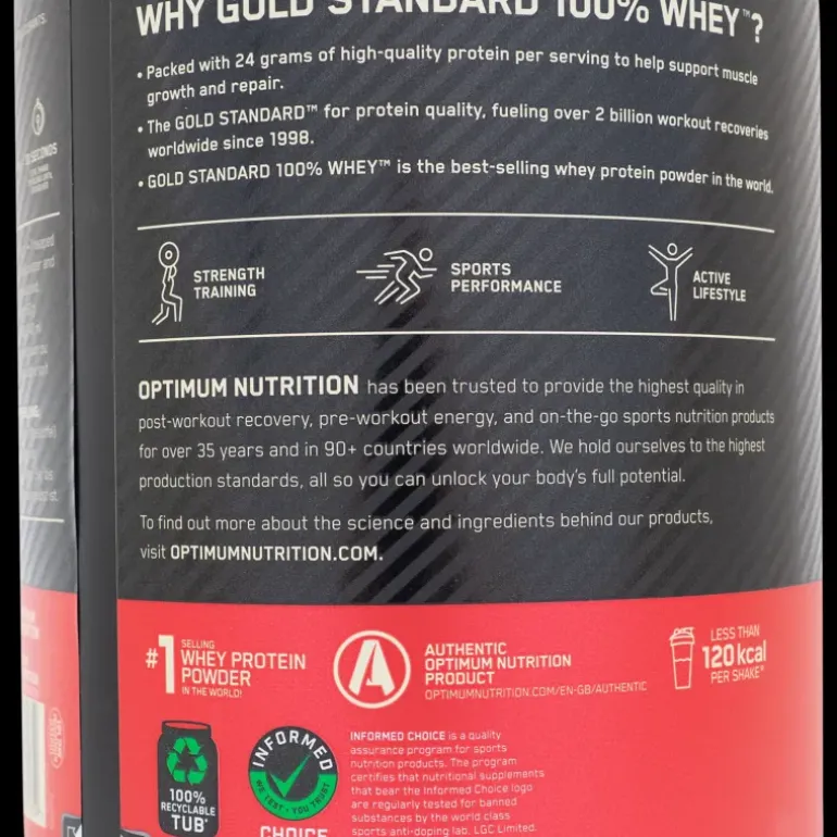 100 % Whey Gold Standard 908 g, proteinpulver - Proteiner - 100 % Whey Gold Standard 908 g, proteinpulver