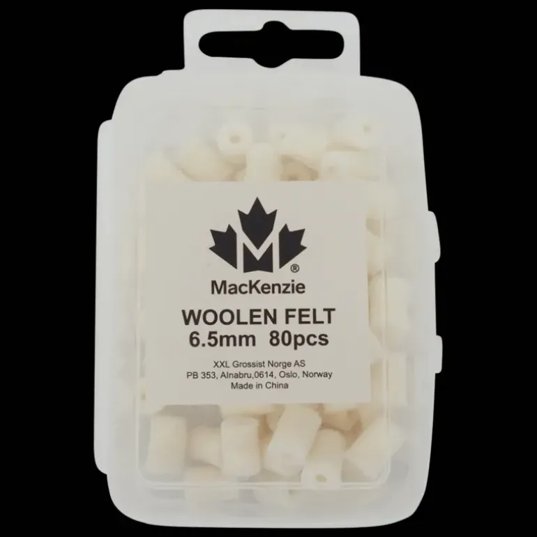 Woolen Felt Pellets, 6,5mm, putsmoppar - Vapenvård - Woolen Felt Pellets, 6,5mm, putsmoppar