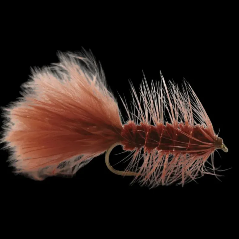 Wooly Bugger brun streamer - 8 - Flugor - Wooly Bugger brun streamer - 8