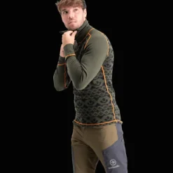 Yukon 2-layer Woll Polo Zip, ullunderplagg, tröja - Jaktkläder - Yukon 2-layer Woll Polo Zip, ullunderplagg, tröja